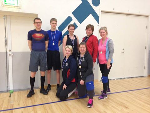 Hraðmót í Sandgerði mars 2015 - unnu silfur